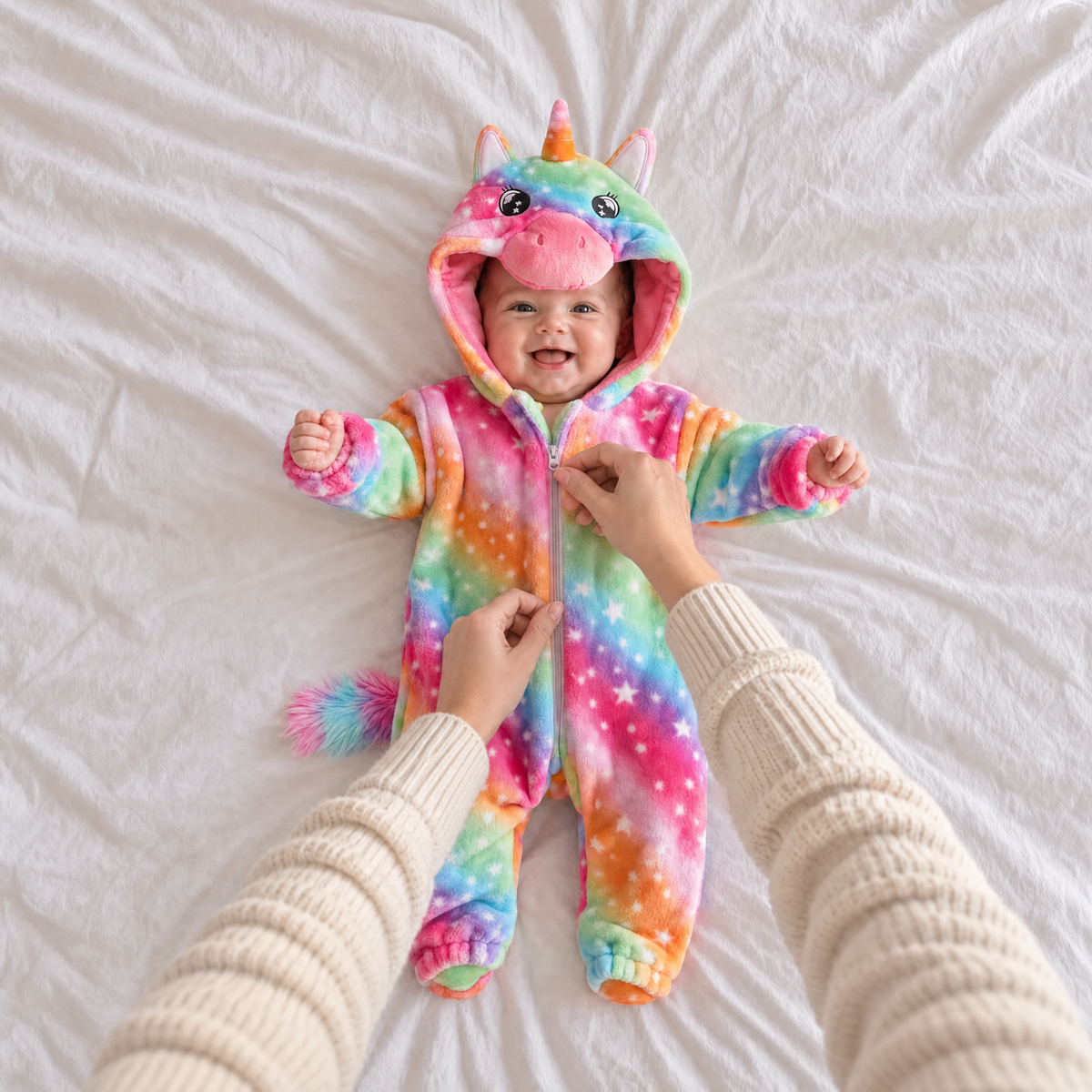 Little Unicorn - Plush Baby Onesis
