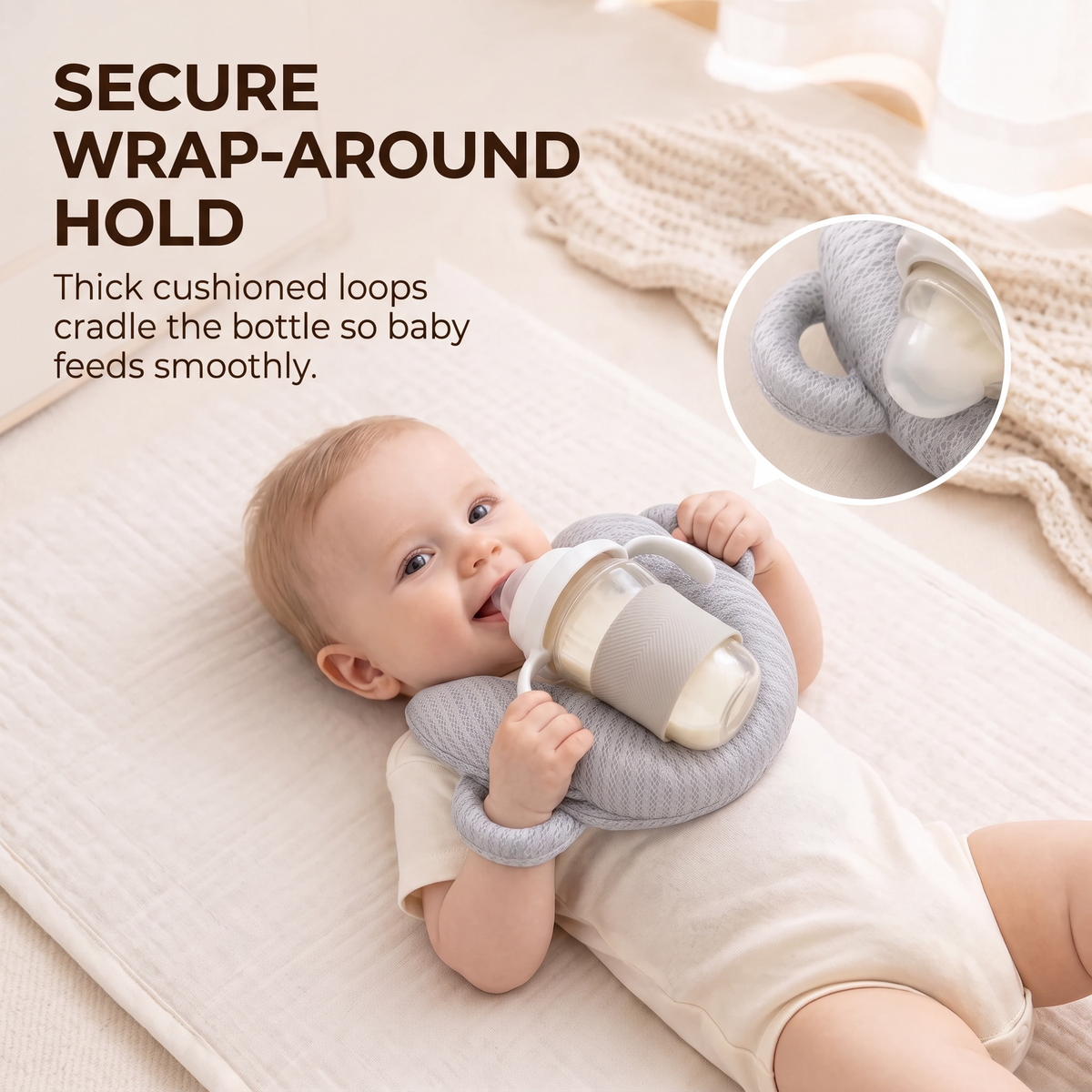 SweetBaby Snuggle & Feed Plush Pillow